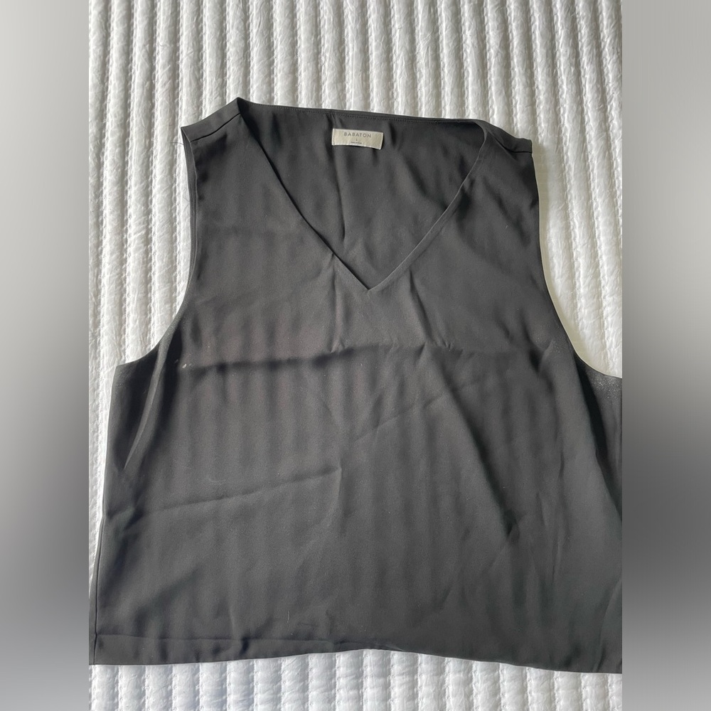 Aritzia black blouse